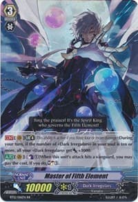 Master of Fifth Element - BT12: Binding Force of the Black Rings - Cardfight Vanguard card