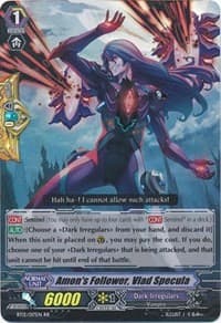 Amon's Follower, Vlad Specula - BT12: Binding Force of the Black Rings - Cardfight Vanguard card
