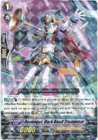Revenger, Dark Bond Trumpeter - BT12: Binding Force of the Black Rings - Cardfight Vanguard card