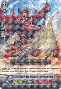 Whirlwind Axe Wielding Exorcist Knight - BT12: Binding Force of the Black Rings - Cardfight Vanguard card