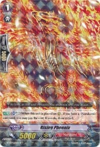 Rising Phoenix - BT12: Binding Force of the Black Rings - Cardfight Vanguard card
