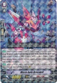 Micro-hole Dracokid - BT12: Binding Force of the Black Rings - Cardfight Vanguard card