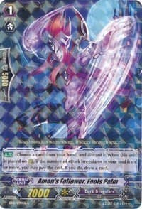 Amon's Follower, Fool's Palm - BT12: Binding Force of the Black Rings - Cardfight Vanguard card