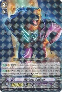 Werbear Soldner - BT12: Binding Force of the Black Rings - Cardfight Vanguard card