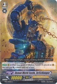 Demon World Castle, Zerschlagen - BT12: Binding Force of the Black Rings - Cardfight Vanguard card
