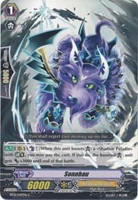 Sonnbau - BT12: Binding Force of the Black Rings - Cardfight Vanguard card