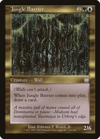 Jungle Barrier - Apocalypse - Magic: The Gathering card