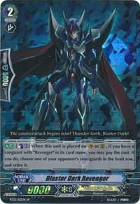 Blaster Dark Revenger (SP) - BT12: Binding Force of the Black Rings - Cardfight Vanguard card