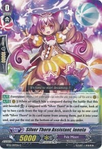 Silver Thorn Assistant, Ionela - BT12: Binding Force of the Black Rings - Cardfight Vanguard card