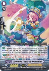 Liberator, Cheer Up Trumpeter - BT12: Binding Force of the Black Rings - Cardfight Vanguard card