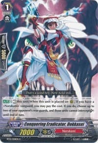 Conquering Eradicator, Dokkasei - BT12: Binding Force of the Black Rings - Cardfight Vanguard card