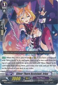 Silver Thorn Assistant, Irina - BT12: Binding Force of the Black Rings - Cardfight Vanguard card