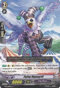Flying Hippogriff - BT12: Binding Force of the Black Rings - Cardfight Vanguard card