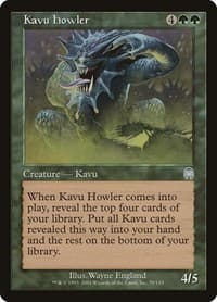 Kavu Howler - Apocalypse - Magic: The Gathering card