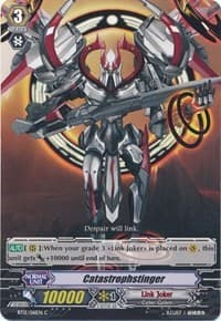 Catastrophstinger - BT12: Binding Force of the Black Rings - Cardfight Vanguard card