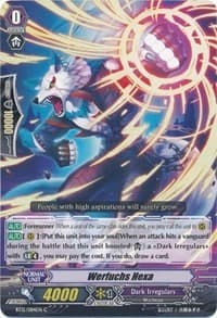 Werfuchs Hexa - BT12: Binding Force of the Black Rings - Cardfight Vanguard card