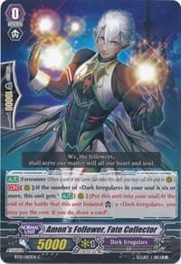 Amon's Follower, Fate Collector - BT12: Binding Force of the Black Rings - Cardfight Vanguard card