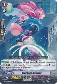 Werhase Bandito - BT12: Binding Force of the Black Rings - Cardfight Vanguard card