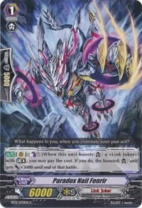 Paradox Nail, Fenrir - BT12: Binding Force of the Black Rings - Cardfight Vanguard card