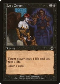 Last Caress - Apocalypse - Magic: The Gathering card