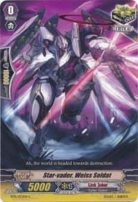Star-vader, Weiss Soldat - BT12: Binding Force of the Black Rings - Cardfight Vanguard card