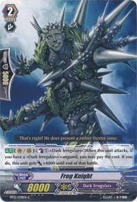 Frog Knight - BT12: Binding Force of the Black Rings - Cardfight Vanguard card