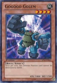 Gogogo Golem (Starfoil) - Star Pack 2014 - YuGiOh card