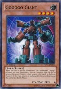Gogogo Giant - Star Pack 2014 - YuGiOh card