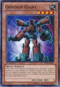Gogogo Giant (Starfoil) - Star Pack 2014 - YuGiOh card