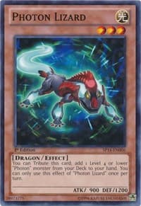 Photon Lizard (Starfoil) - Star Pack 2014 - YuGiOh card