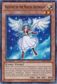 Valkyrie of the Nordic Ascendant (Starfoil) - Star Pack 2014 - YuGiOh card