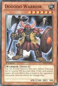 Dododo Warrior - Star Pack 2014 - YuGiOh card