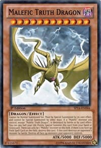 Malefic Truth Dragon (Starfoil) - Star Pack 2014 - YuGiOh card