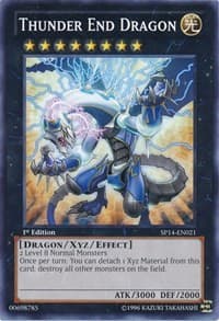 Thunder End Dragon - Star Pack 2014 - YuGiOh card