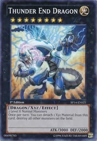 Thunder End Dragon (Starfoil) - Star Pack 2014 - YuGiOh card