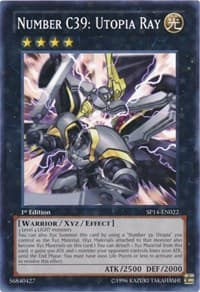 Number C39: Utopia Ray (Starfoil) - Star Pack 2014 - YuGiOh card