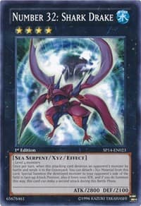Number 32: Shark Drake - Star Pack 2014 - YuGiOh card