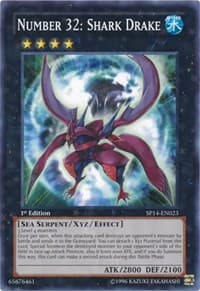 Number 32: Shark Drake (Starfoil) - Star Pack 2014 - YuGiOh card