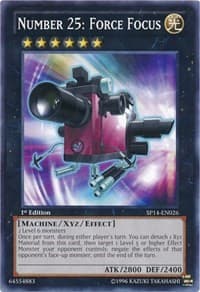 Number 25: Force Focus - Star Pack 2014 - YuGiOh card