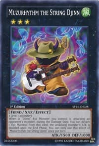 Muzurhythm the String Djinn - Star Pack 2014 - YuGiOh card