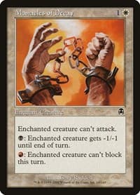Manacles of Decay - Apocalypse - Magic: The Gathering card