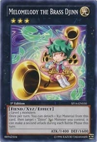 Melomelody the Brass Djinn - Star Pack 2014 - YuGiOh card