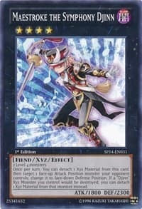 Maestroke the Symphony Djinn - Star Pack 2014 - YuGiOh card