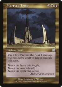 Martyrs' Tomb - Apocalypse - Magic: The Gathering card