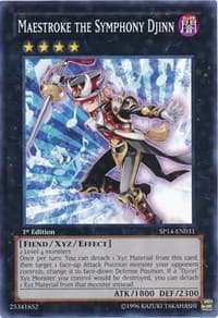 Maestroke the Symphony Djinn (Starfoil) - Star Pack 2014 - YuGiOh card