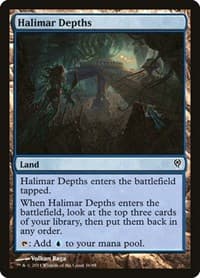 Halimar Depths - Duel Decks: Jace vs. Vraska - Magic: The Gathering card