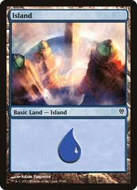 Island (39) - Duel Decks: Jace vs. Vraska - Magic: The Gathering card