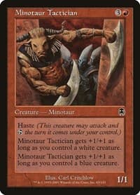 Minotaur Tactician - Apocalypse - Magic: The Gathering card