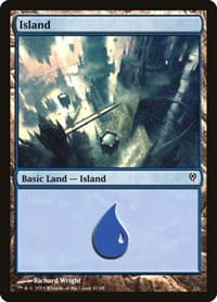 Island (41) - Duel Decks: Jace vs. Vraska - Magic: The Gathering card