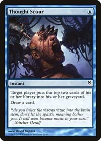 Thought Scour - Duel Decks: Jace vs. Vraska - Magic: The Gathering card